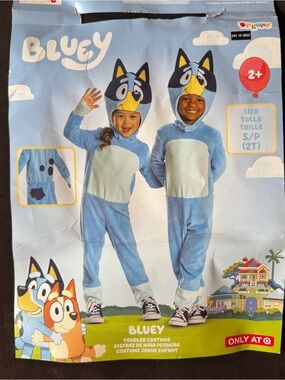 Bluey Onesie Costume with Mask